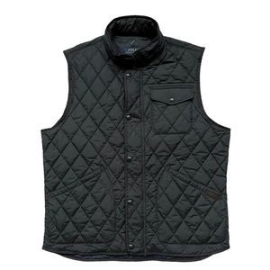 POLO RALPH LAUREN Classic Diamond Quilted Vest Navy Blue